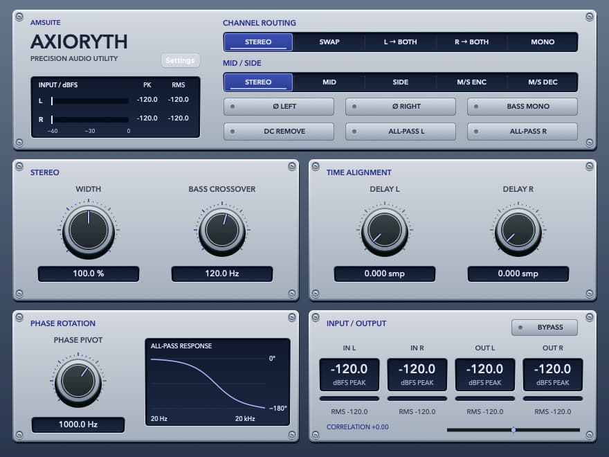 AXIORYTH native plugin interface