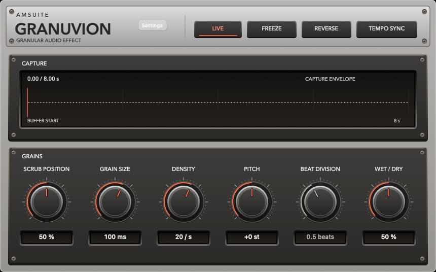 GRANUVION native plugin interface