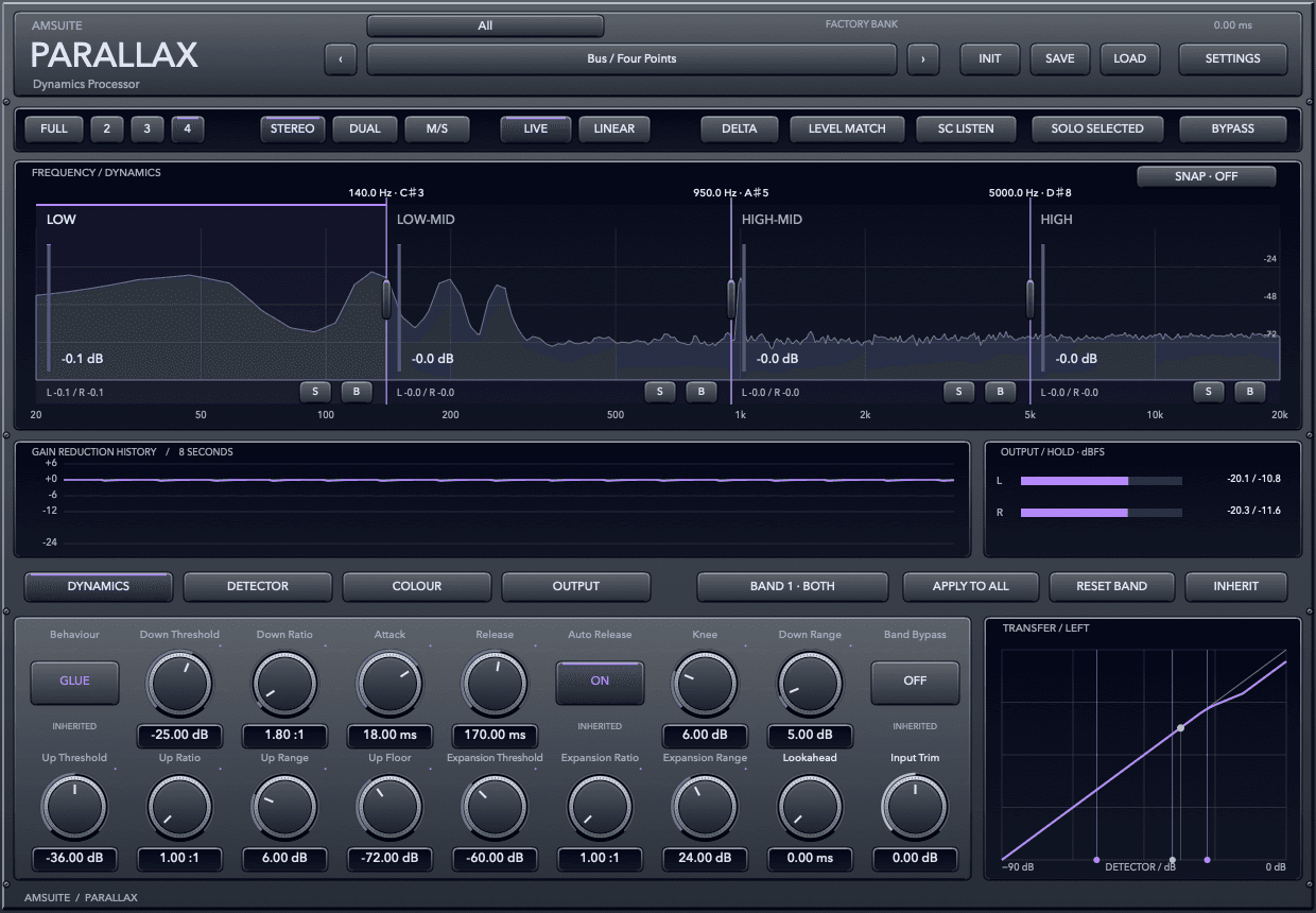 PARALLAX native plugin interface
