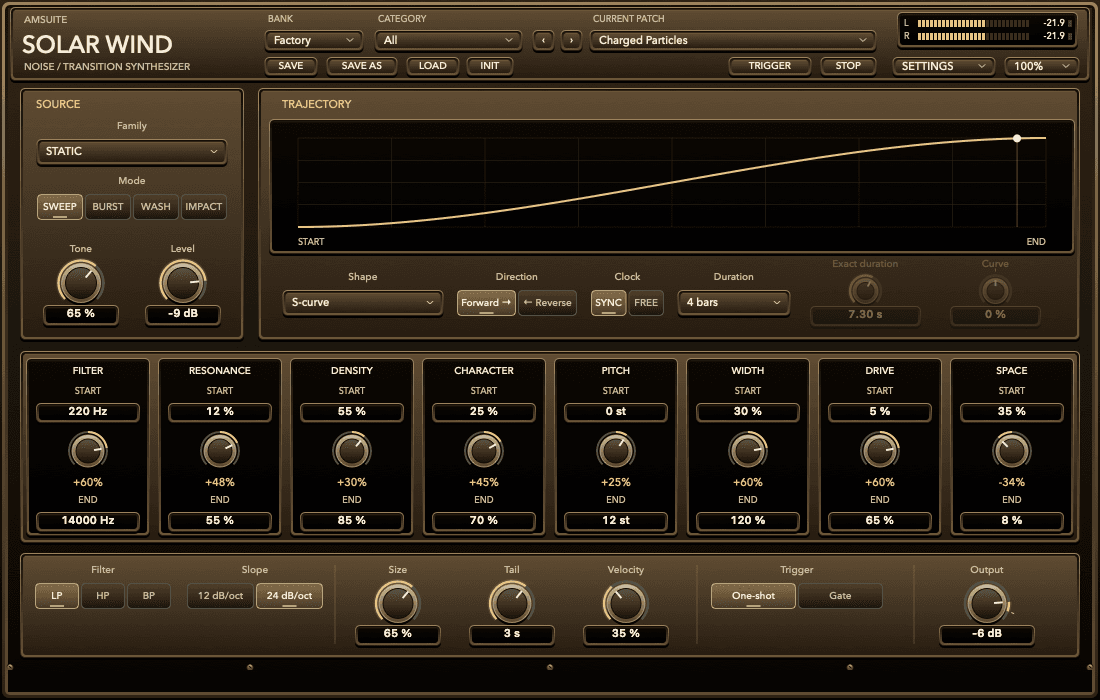 SOLAR WIND native plugin interface