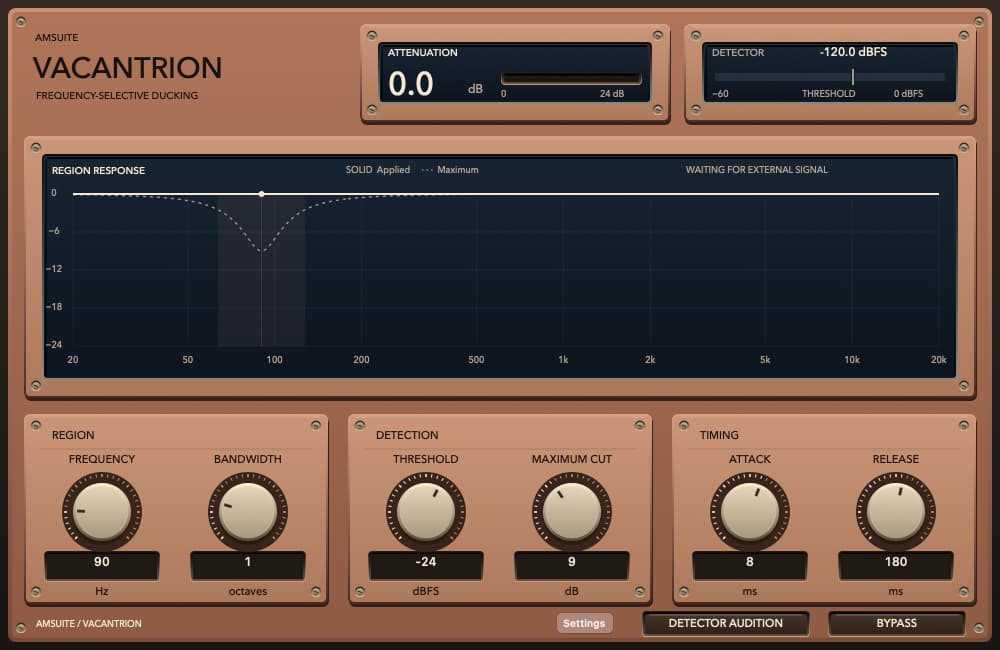 VACANTRION native plugin interface