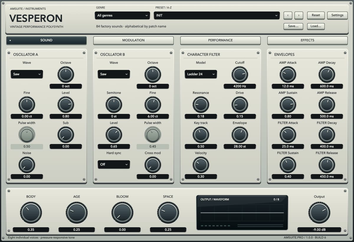VESPERON native plugin interface
