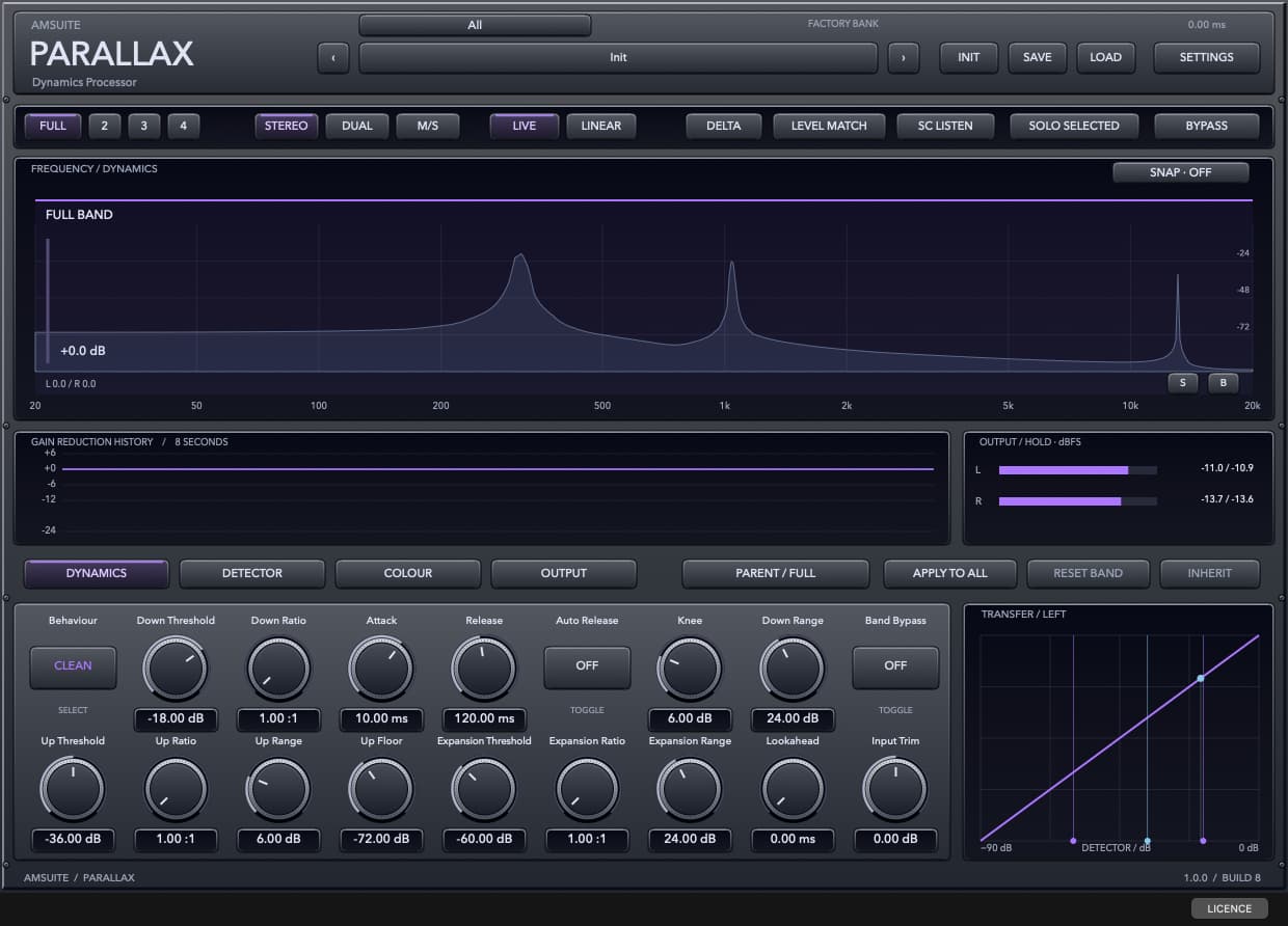 PARALLAX native plugin interface